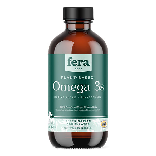 Vegan Omega-3s Algae Oil for Dogs and Cats