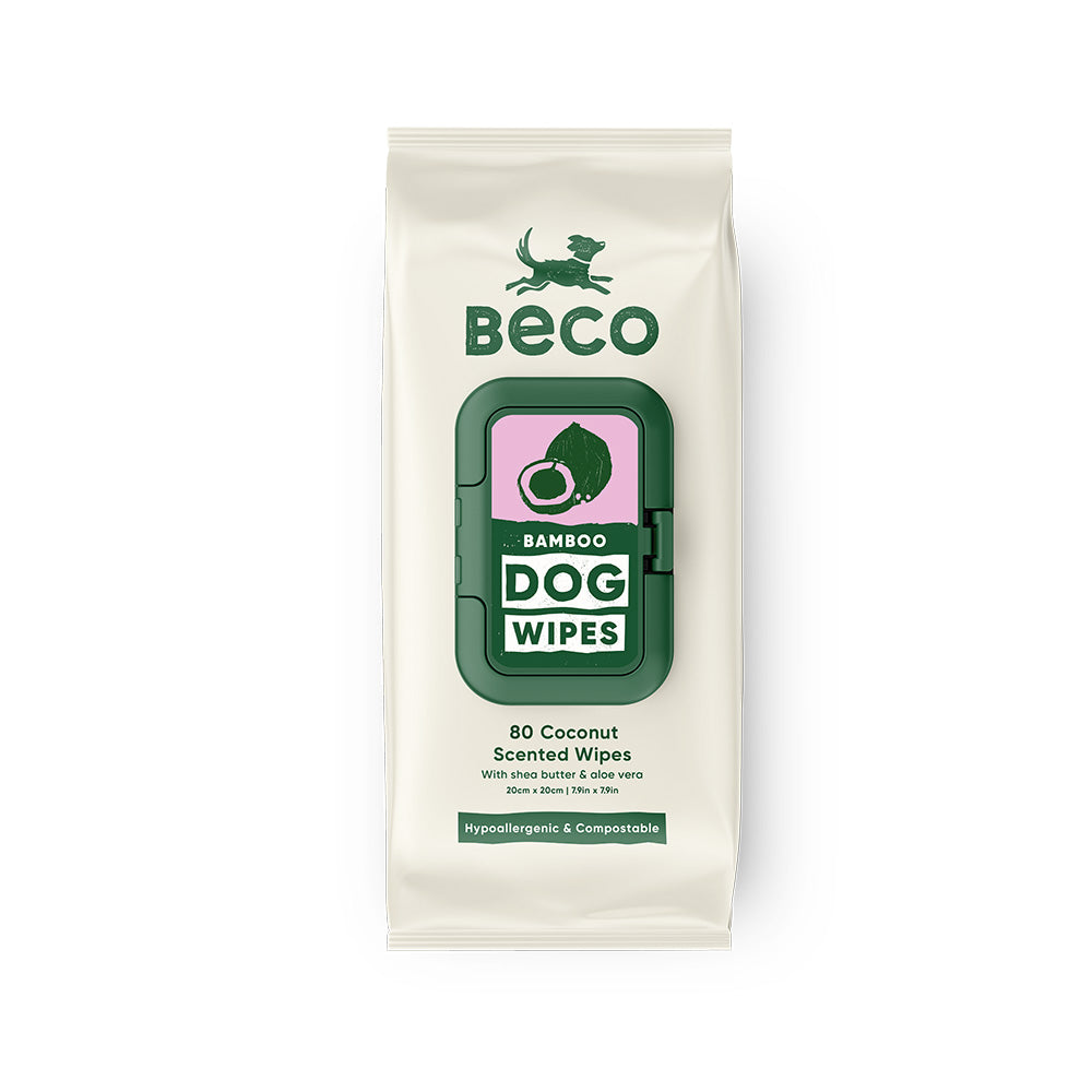 Beco Bamboo Dog Wipes Coconut Scented / Unscented