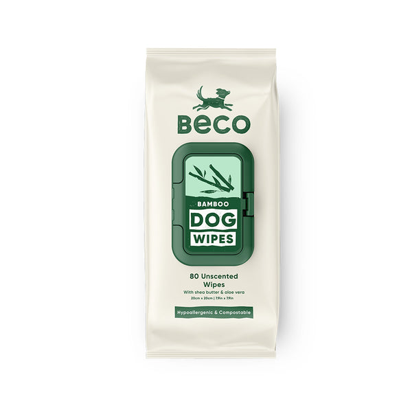 Beco Bamboo Dog Wipes Coconut Scented / Unscented