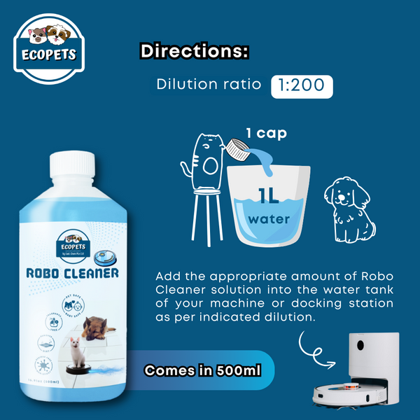 Ecopets Robo Cleaner Mop Solution