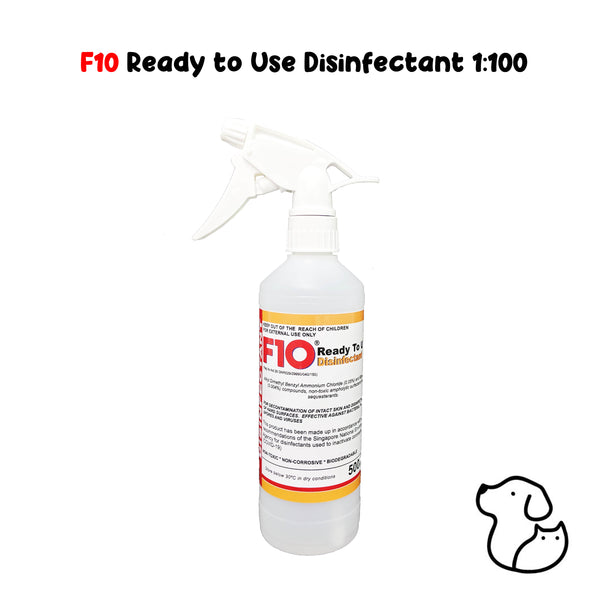 F10 Ready To Use Disinfectant 1:100