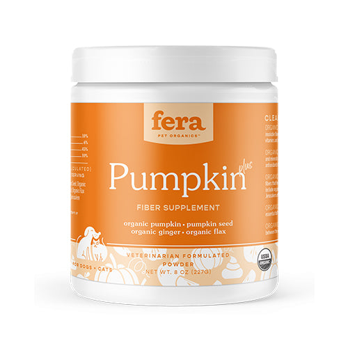 Organic Pumpkin Plus for Gut Support for Dogs and Cats