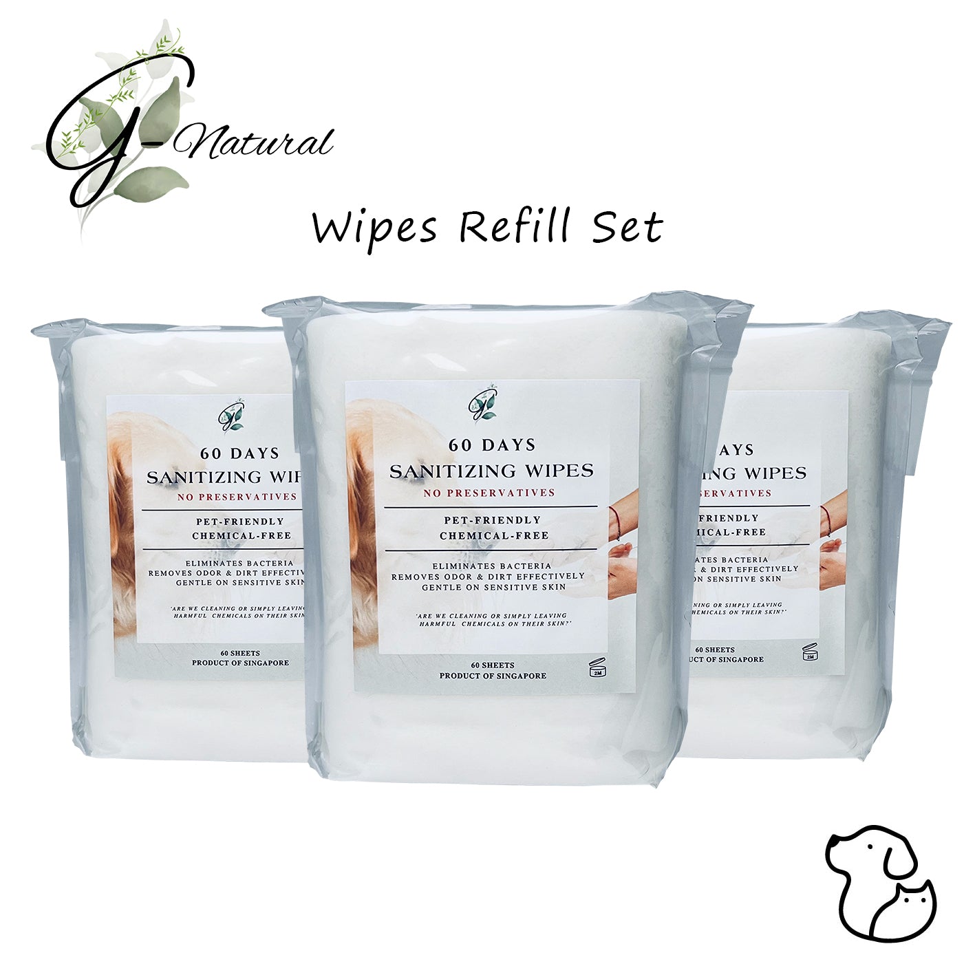 Sanitizing Pet Wipes