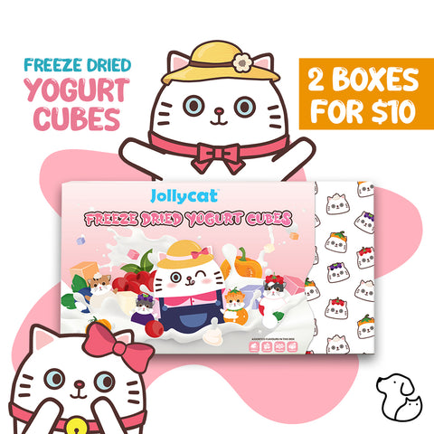 Jollycat Freeze Dried Yogurt Cubes
