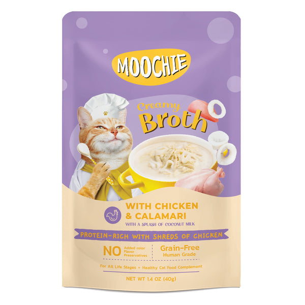 MOOCHIE Creamy Broth for Cats 40g