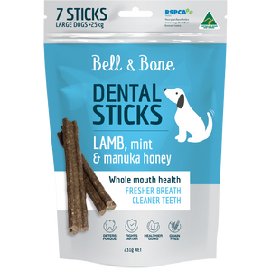 Lamb, Mint and Manuka Honey Dental Sticks