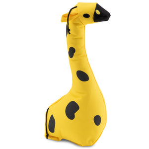 Beco Cuddly Recycled Plastic Giraffe Dog Toy - Medium