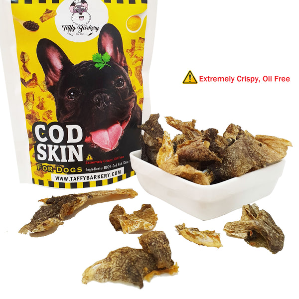 Crispy Cod Skin for Dogs Turmeric / Original