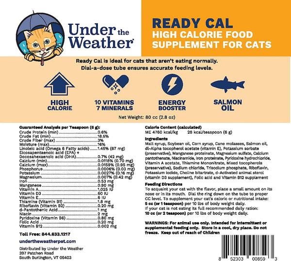Ready Cal Gel 80 for Cats and Kittens