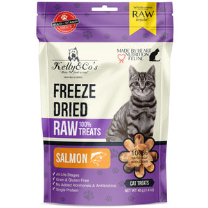 Kelly&Co's Freeze-Dried Salmon Cat Treat 40g /170g