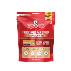 Kelly&Co's Freeze Dried Salmon and Duck with Mixed Fruits and Vegetables for Dogs
