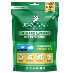 Kelly&Co's Freeze Dried Tuna with Mixed Fruits and Vegetables for Cats