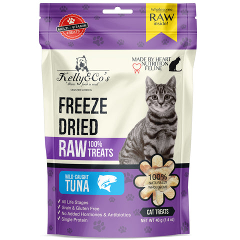 Kelly&Co's Freeze-Dried Tuna Cat Treat 40g/170g